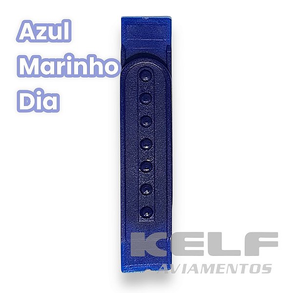 Regulador Plástico para boné 1 pino  - Azul Marinho Dia