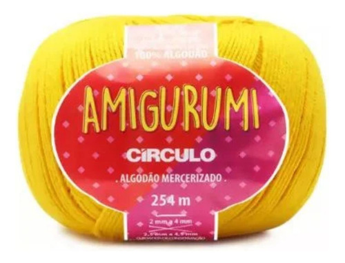 Amigurumi 256m -- Cor Canário 1289 D.3