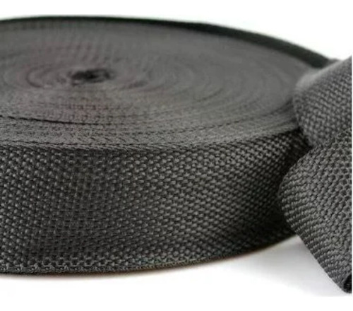 Fita Pp 20mm De Largura -- Preto - Rolo Com 25mts