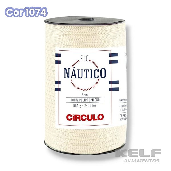 Fio Náutico 5mm - Cor Creme 1074