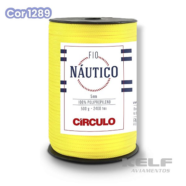 Fio Náutico 5mm - Cor Canário 1289