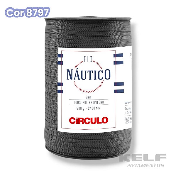 Fio Náutico 5mm - Cor Aço 8797
