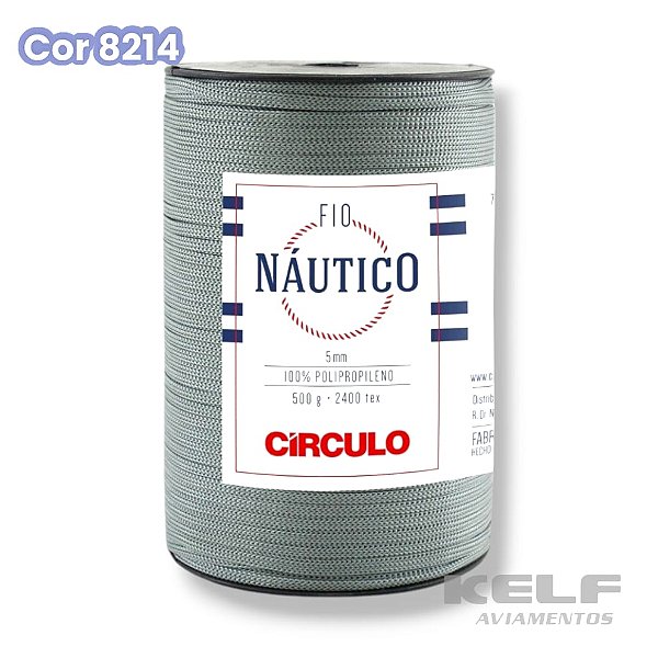Fio Náutico 5mm - Cor Alumínio 8214
