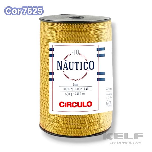 Fio Náutico 5mm - Cor Castanha 7625