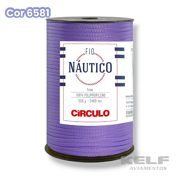 Fio Náutico 5mm - Cor Lilás 6581