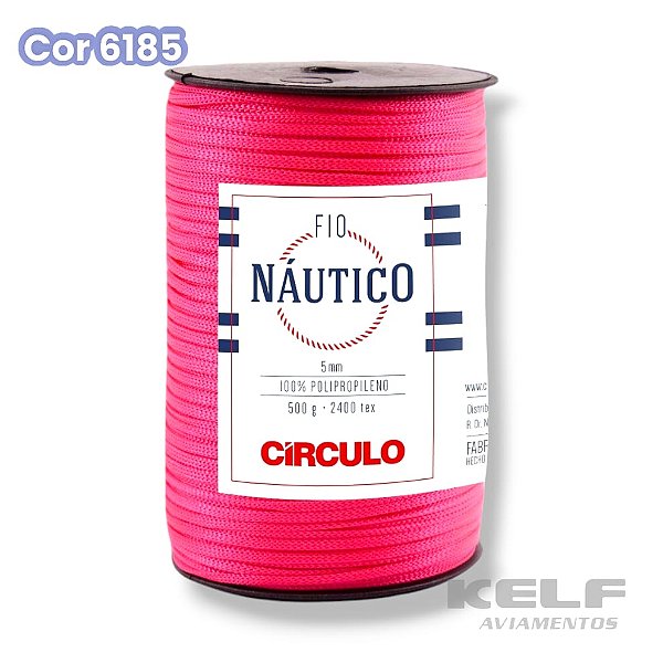 Fio Náutico 5mm - Cor Pink 6185