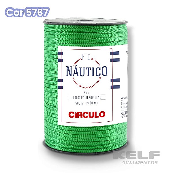 Fio Náutico 5mm - Cor Bandeira 5767