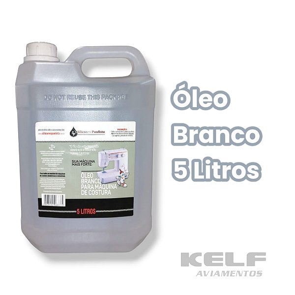 Óleo Branco Lubrificante 5L