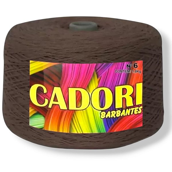 Barbante Cadori 4/6 - Marrom 713 1800m