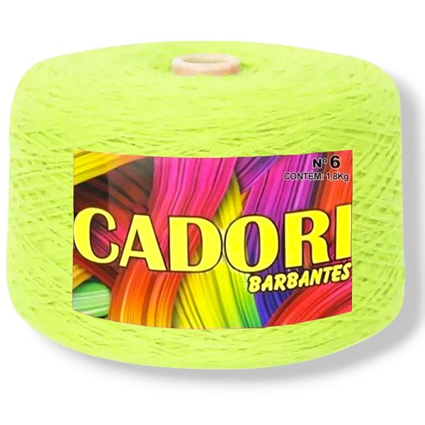 Barbante Cadori 4/6 - Verde Neon 767 1800m