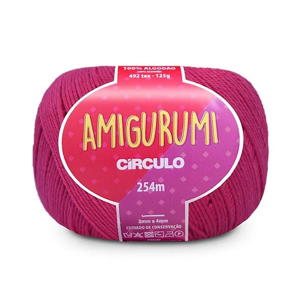 Amigurumi 125g - Cor 3754 Rosa Pink