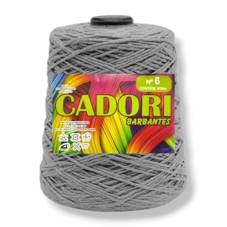 Barbante Cadori 4/6 Cor Caqui 843 - Rolo 610m