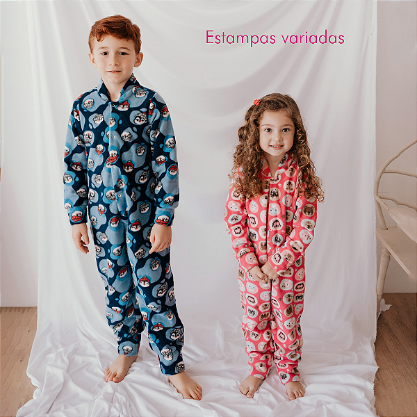 Macacão microsoft (estampas variadas)