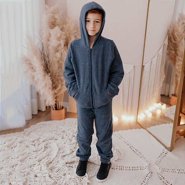 Agasalho soft glacê. Tam: 1