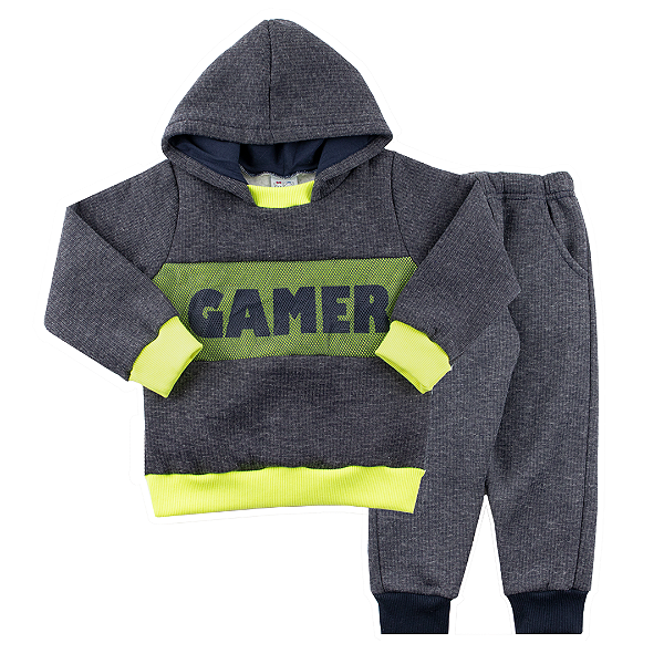 Conjunto moletom gamer