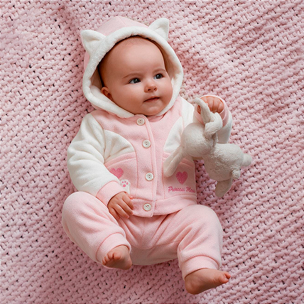 Conjunto gatinha amorosa. Tam: M