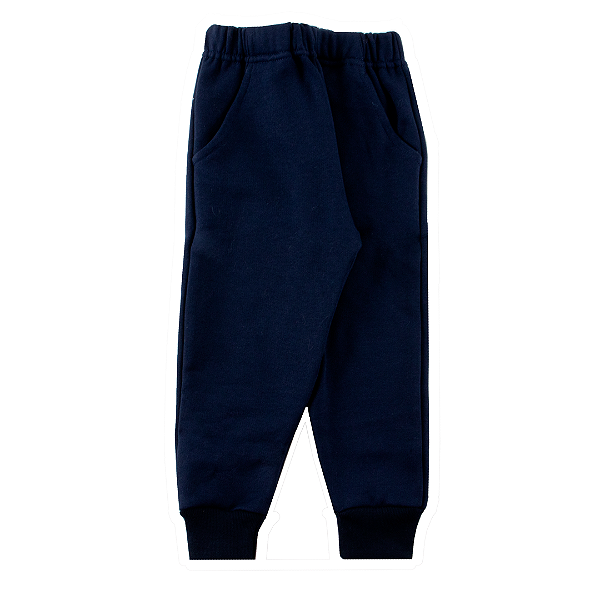 Calça moletom dois cabos. Tam: 12 - 14