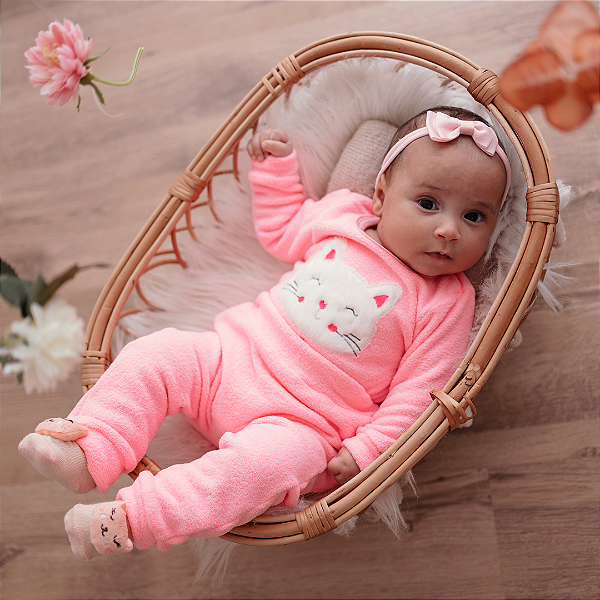 Conjunto body gatinha
