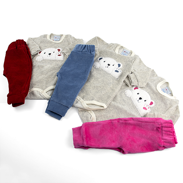 Conjunto body plush