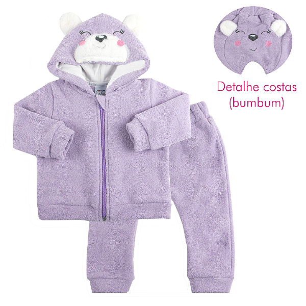 Conjunto urso feliz. Tam: G