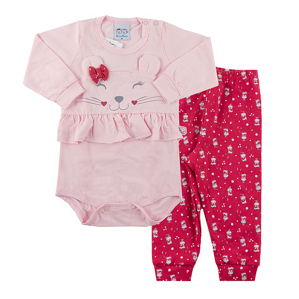 Conjunto body ratinha