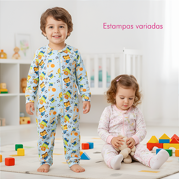 Macacão térmico (estampas variadas)