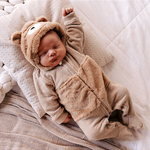 Macacão ursinho meigo