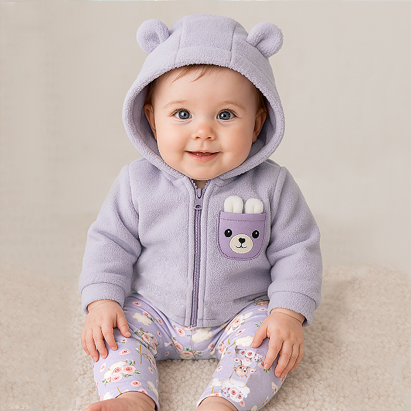 Conjunto ursinha na balança