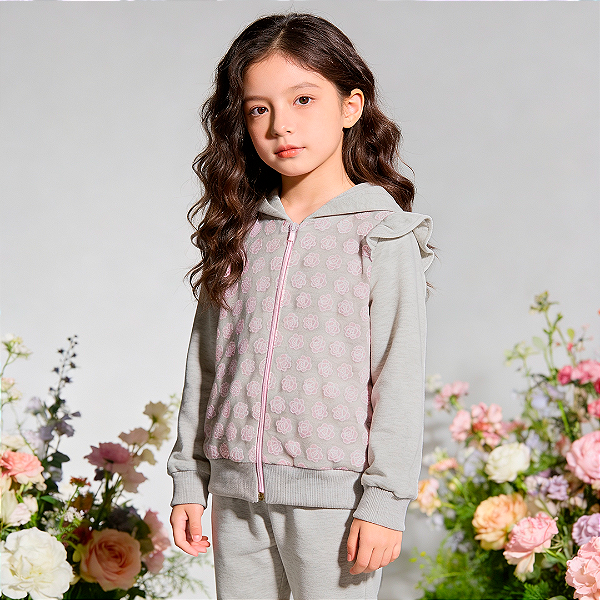 Conjunto flores delicadas