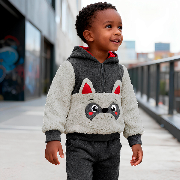 Conjunto guaxinim. Tam: 6 - 8