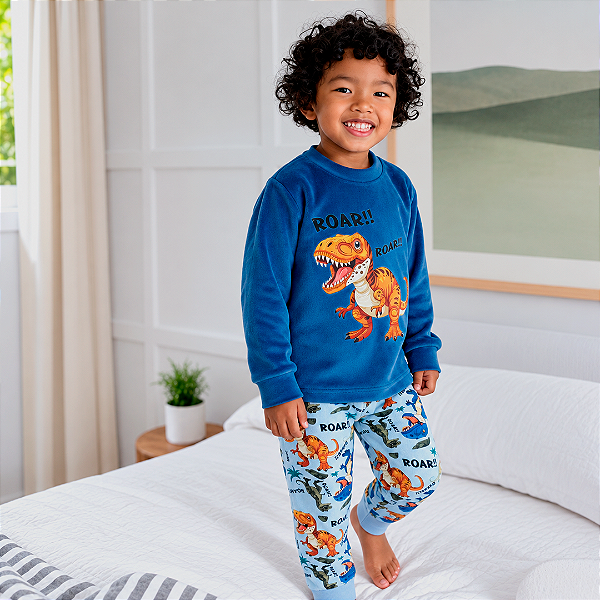 Conjunto plush roar