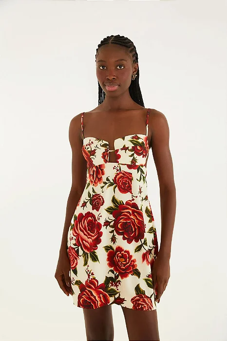Vestido Estampado Rosália Corrido