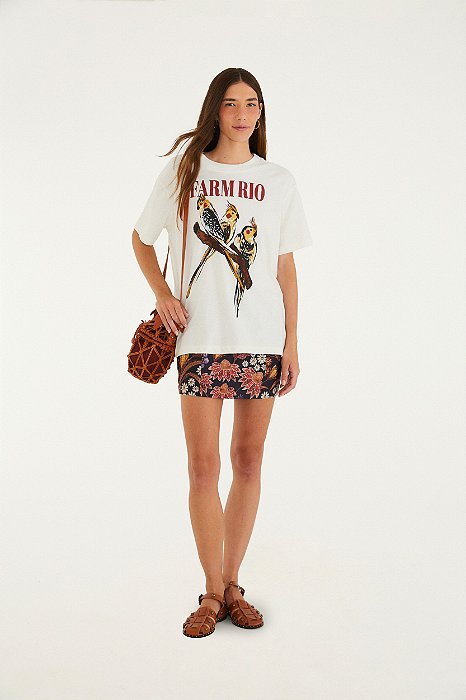 Short Saia Estampado Lili