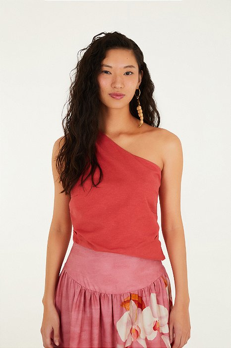 Blusa Pregas Ombro