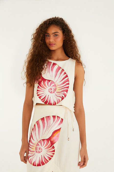 Blusa Estampada Amonita