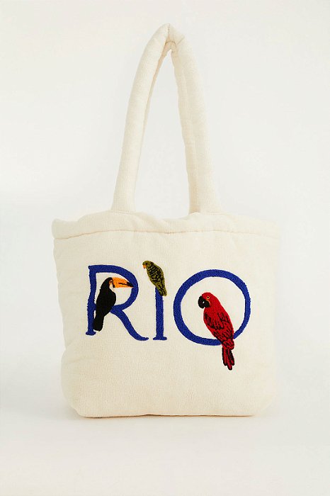 Bolsa Solzão Farm Rio Off White