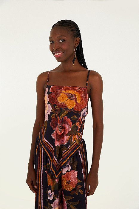 Regata Floral Estampada Cléo