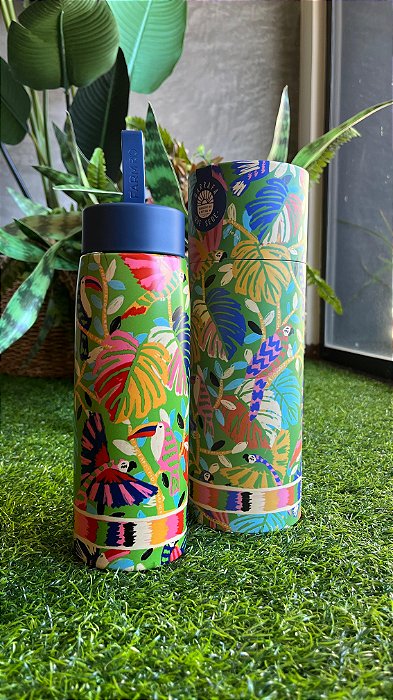 Garrafa Que Sede 750ml Bosque Dos Pássaros