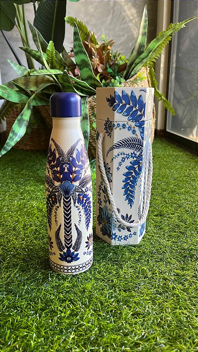 Garrafa Glub Glub 500ml Encanto Tropical