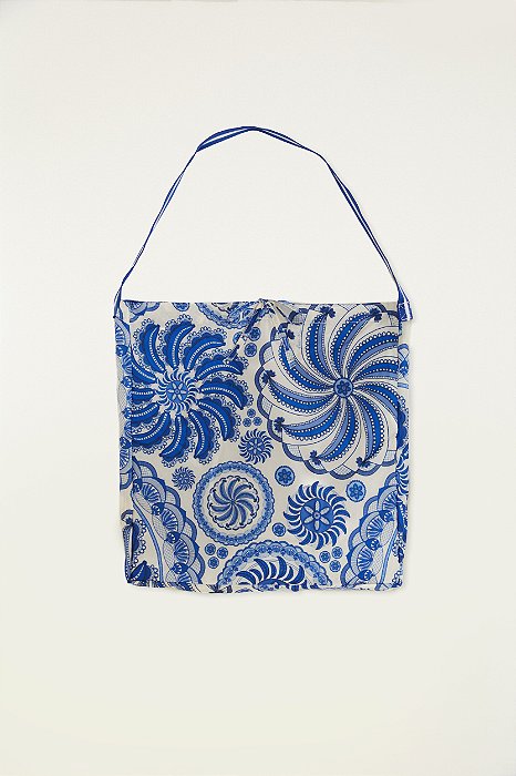 Canga Bolsa Estampada Afeto Tropical