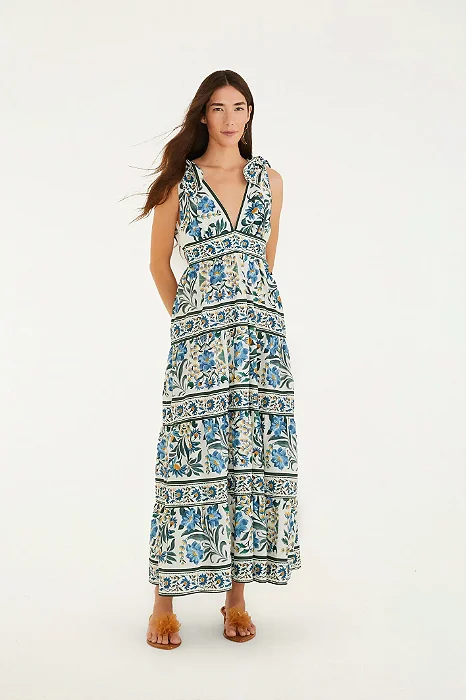 Vestido Marias Estampado Manoela