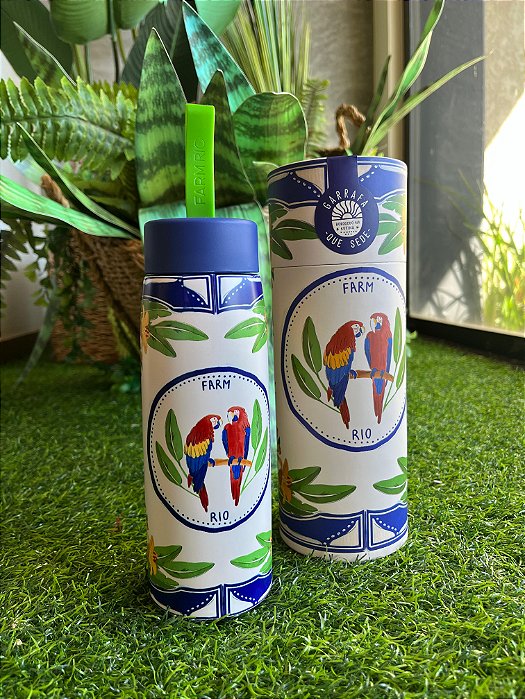Garrafa Que Sede 500ml Destino Tropical