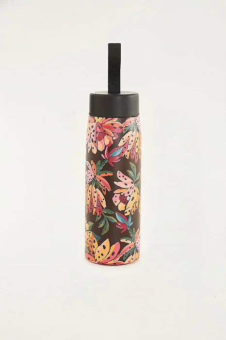 Garrafa Que Sede 500ml Flor de Banana