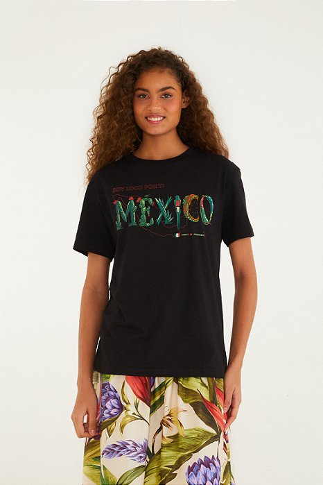 T-Shirt Média Soy México