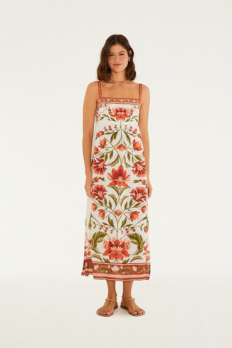 Vestido Cropped Estampado Natalia