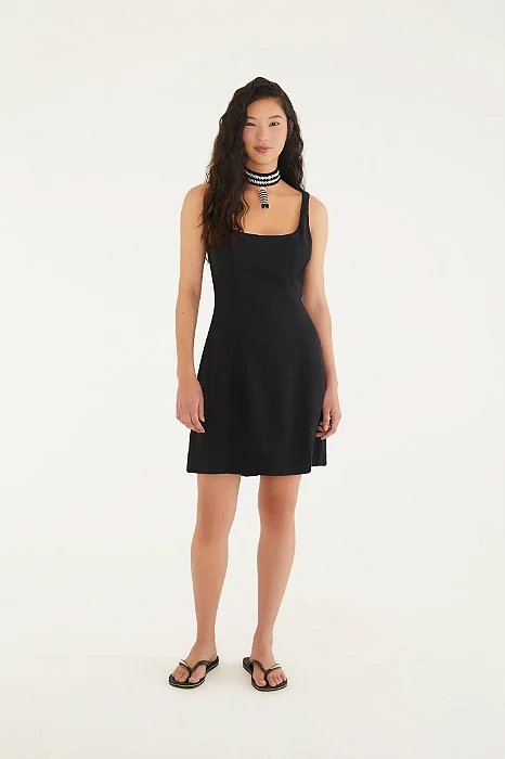 Vestido Curto Alfaiataria