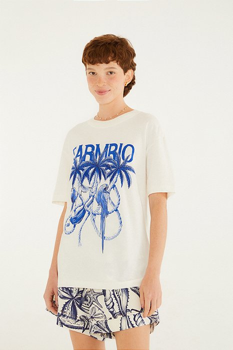 T-Shirt Média Cordas e Aves