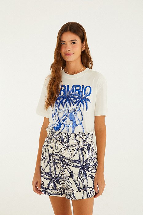 Short Sarja Desejo Do Mar