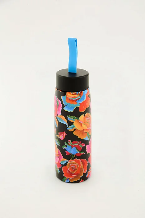 Garrafa Que Sede Rosas Pintadas 500ml