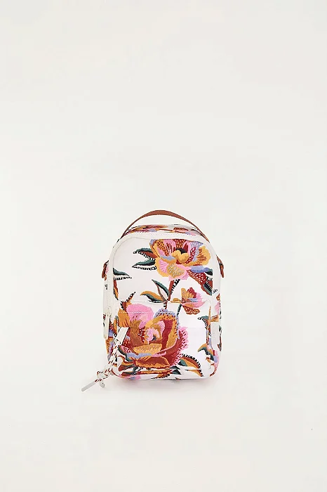 Mini Mochila Borogodó Floral Lucia Off